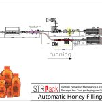 Automatikus méz töltő vonal